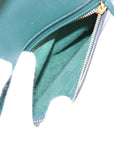 Pre-Loved Belt Bag Handbag Leather Micro with Gold Hardware, Green