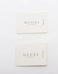 Pre-Loved Queen Margaret Wallet on Chain Crossbody Bag Leather Mini with Aged Gold Hardware, White, Red, and Navy Blue