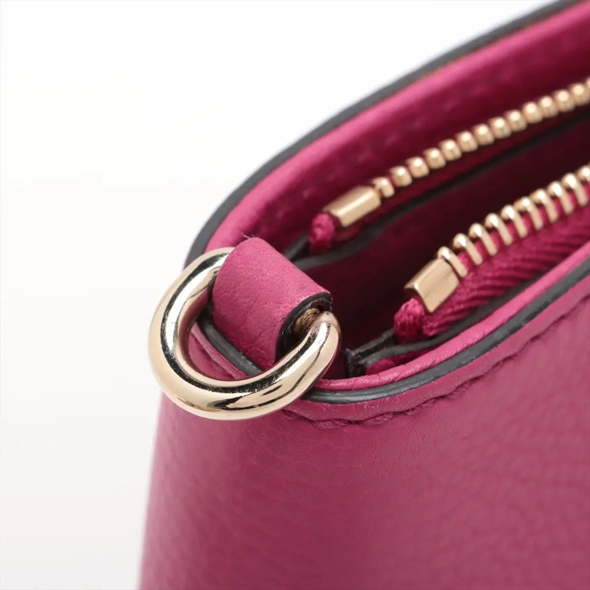 Pre-Loved Soho Tote Leather Small with Gold Hardware, Pink