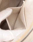 Pre-Loved Ophidia GG Flora Backpack Monogram Coated Canvas Small with Gold Hardware, Beige Ebony with Floral Multicolor