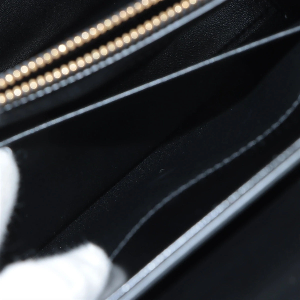 Pre-Loved 16 (Seize) Handbag Leather Small with Gold Hardware, Black