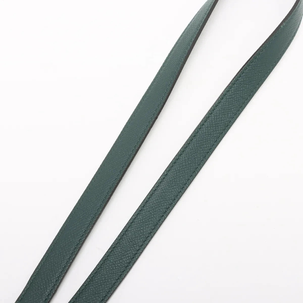 Pre-Loved Belt Bag Handbag Leather Micro with Gold Hardware, Dark Green