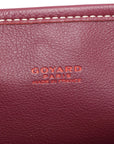 Pre-Loved Saint Louis Tote Goyardine Coated Canvas PM with Silver Hardware, Burgundy