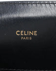 Pre-Loved Triomphe Vertical Cabas Tote Triomphe Coated Canvas Small with Gold Hardware, Beige and Black