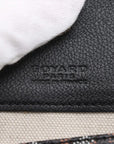 Pre-Loved Saint Louis Tote Goyardine Coated Canvas GM with Silver Hardware, Black