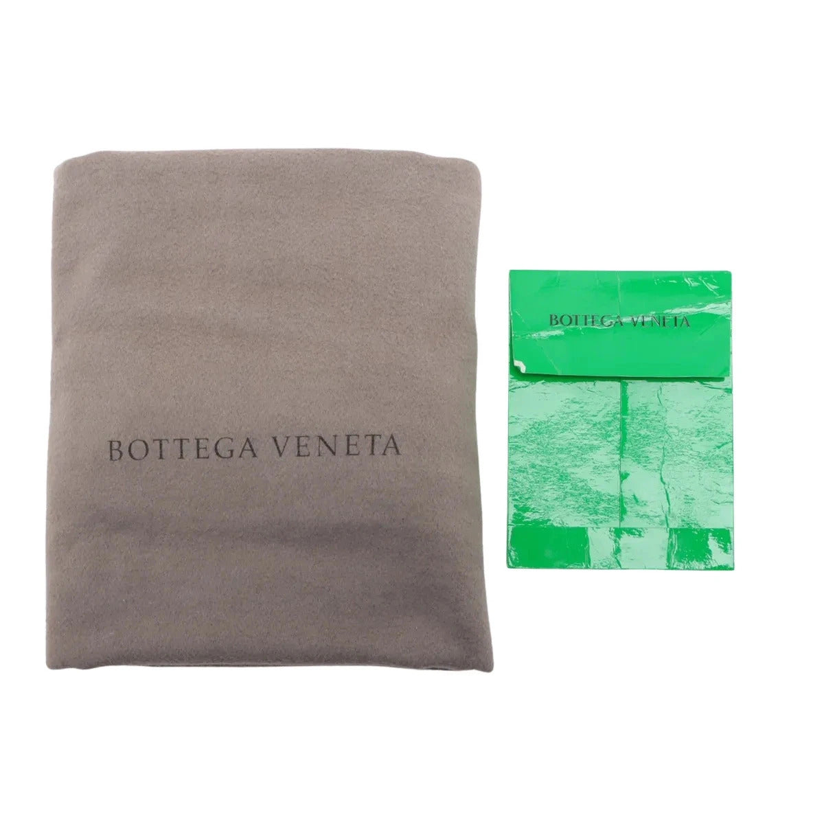 Pre-Loved The Chain Pouch Shoulder Bag Leather with Gold Hardware, Green