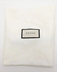 Pre-Loved GG Marmont Shoulder Bag Monogram Coated Canvas Small with Gold Hardware, Beige Ebony