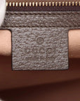 Pre-Loved Ophidia Handbag Monogram Coated Canvas Medium with Gold Hardware, Beige/Ebony