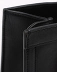 Pre-Loved Diana Bamboo Tote Leather Small with Gold Hardware, Black