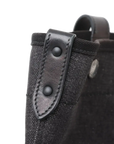 Pre-Loved Denim Tote Tote Denim with Silver Hardware, Black