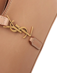 Pre-Loved Le 5 à 7 Hobo Shoulder Bag Leather Mini with Gold Hardware, Rosy Sand / Nude Pink