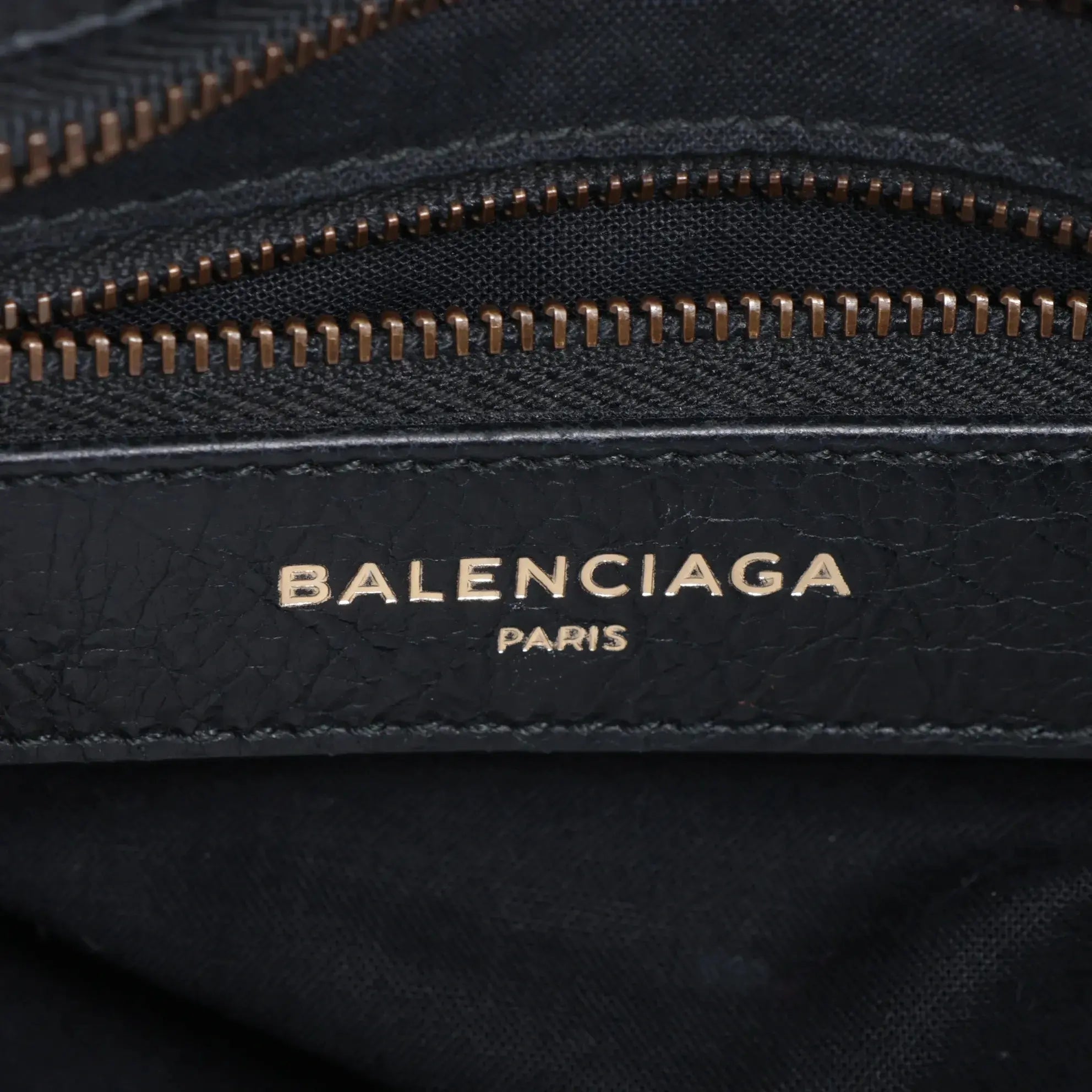 Pre-Loved Classic City Handbag Striped Leather Small with Aged Bronze Hardware, Black, White, Pink, Red