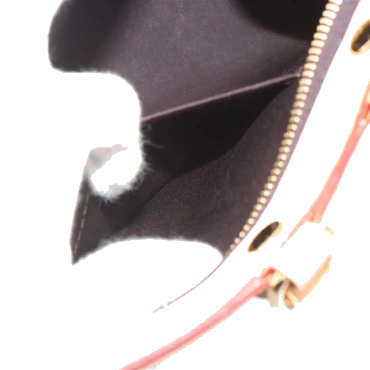 Pre-Loved Brea Handbag Monogram Patent Leather MM with Gold Hardware, Amarante