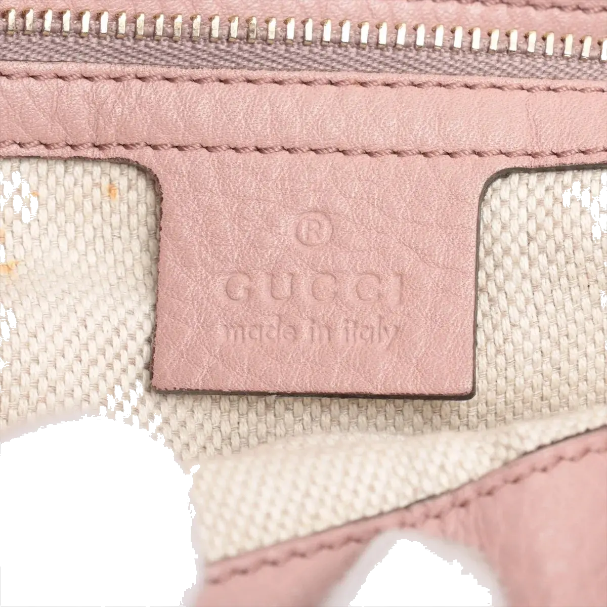 Pre-Loved Soho Shoulder Bag Leather Medium with Gold Hardware, Pink