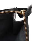 Pre-Loved Pochette Accessoires Pochette Leather with Gold Hardware, Black