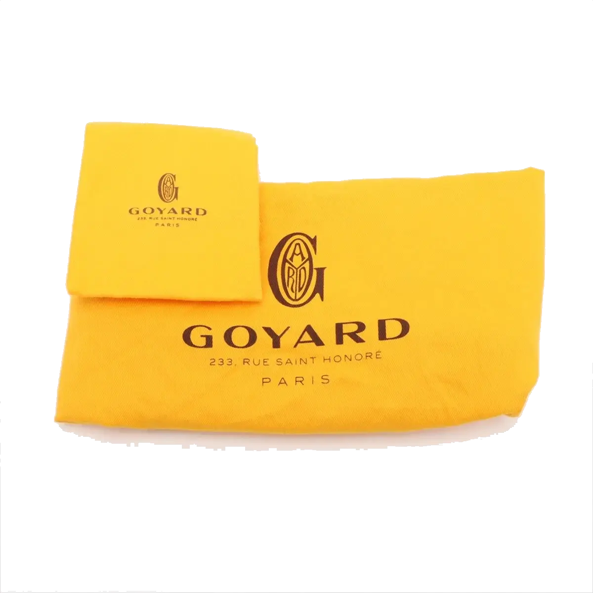 Pre-Loved Petite Boite Chapeau Handbag Goyardine Coated Canvas Mini with Gold Hardware, Yellow