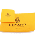 Pre-Loved Petite Boite Chapeau Handbag Goyardine Coated Canvas Mini with Gold Hardware, Yellow
