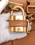 Pre-Loved Paddington Handbag Leather with Aged Gold Hardware, Tan