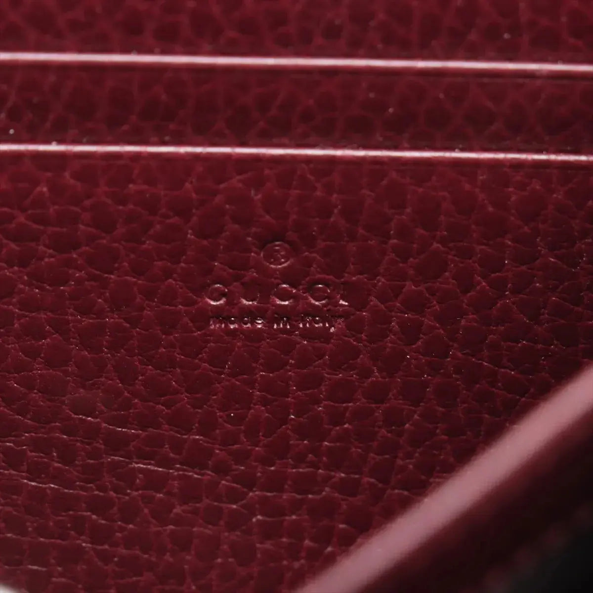 Pre-Loved Dionysus Chain Wallet Crossbody Bag Leather Mini with Aged Silver Hardware, Burgundy