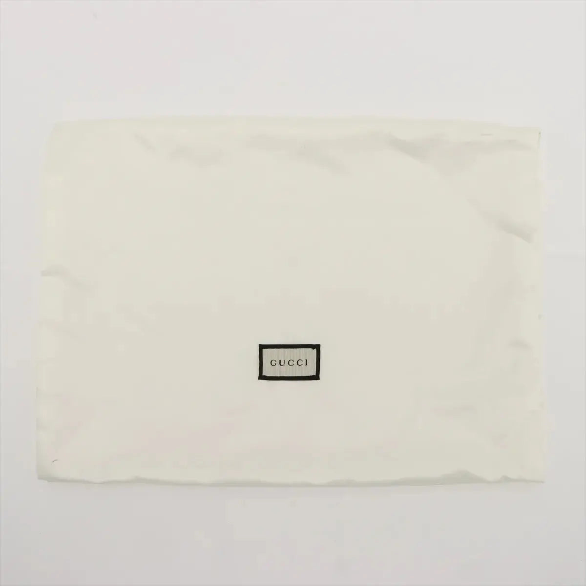 Pre-Loved Web Microguccissima Pouch Clutch Microguccissima Leather with Silver Hardware, Black