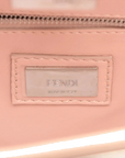 Pre-Loved Peekaboo Handbag Leather Mini with Silver Hardware, Pink