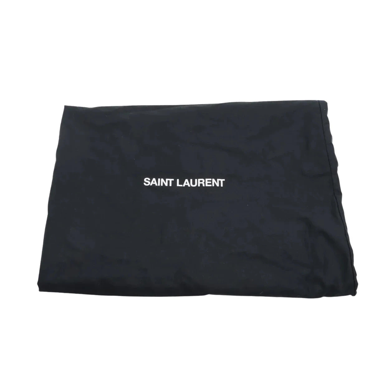 Pre-Loved Shopping Tote Shearling with Silver Hardware, Black