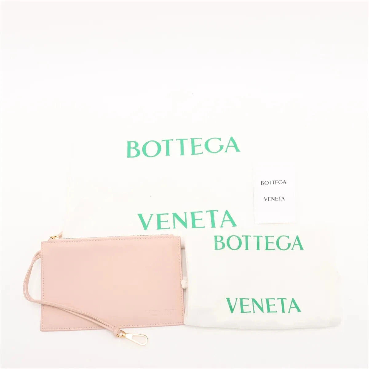Pre-Loved Cabat Tote Intrecciato Leather Mini with Gold Hardware, Pink