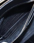 Pre-Loved Galleria Double Zip Tote Leather Medium with Gold Hardware, Black