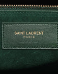 Pre-Loved Sac de Jour Tote Leather Small with Gold Hardware, Dark Green