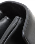 Pre-Loved 16 (Seize) Shoulder Bag Leather Medium with Gold Hardware, Black