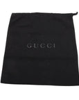 Pre-Loved Shoulder Bag Black Leather with Silver Hardware, Black