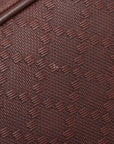 Pre-Loved Sukey Handbag Diamante Leather with Gold Hardware, Brown