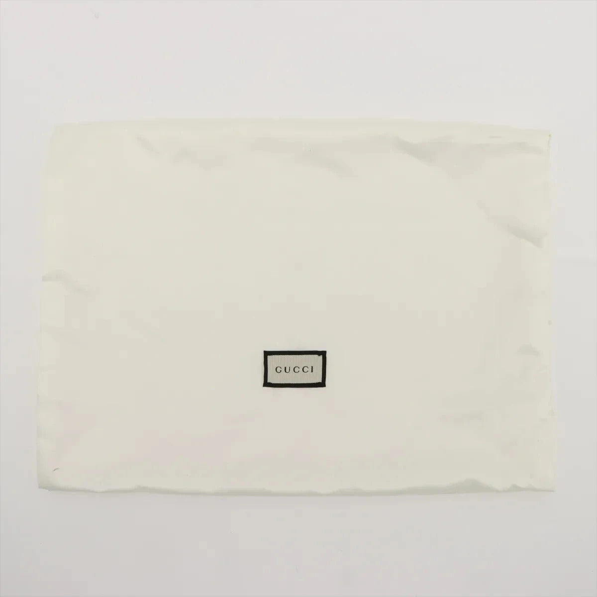 Pre-Loved Web Microguccissima Pouch Clutch Microguccissima Leather with Silver Hardware, Black