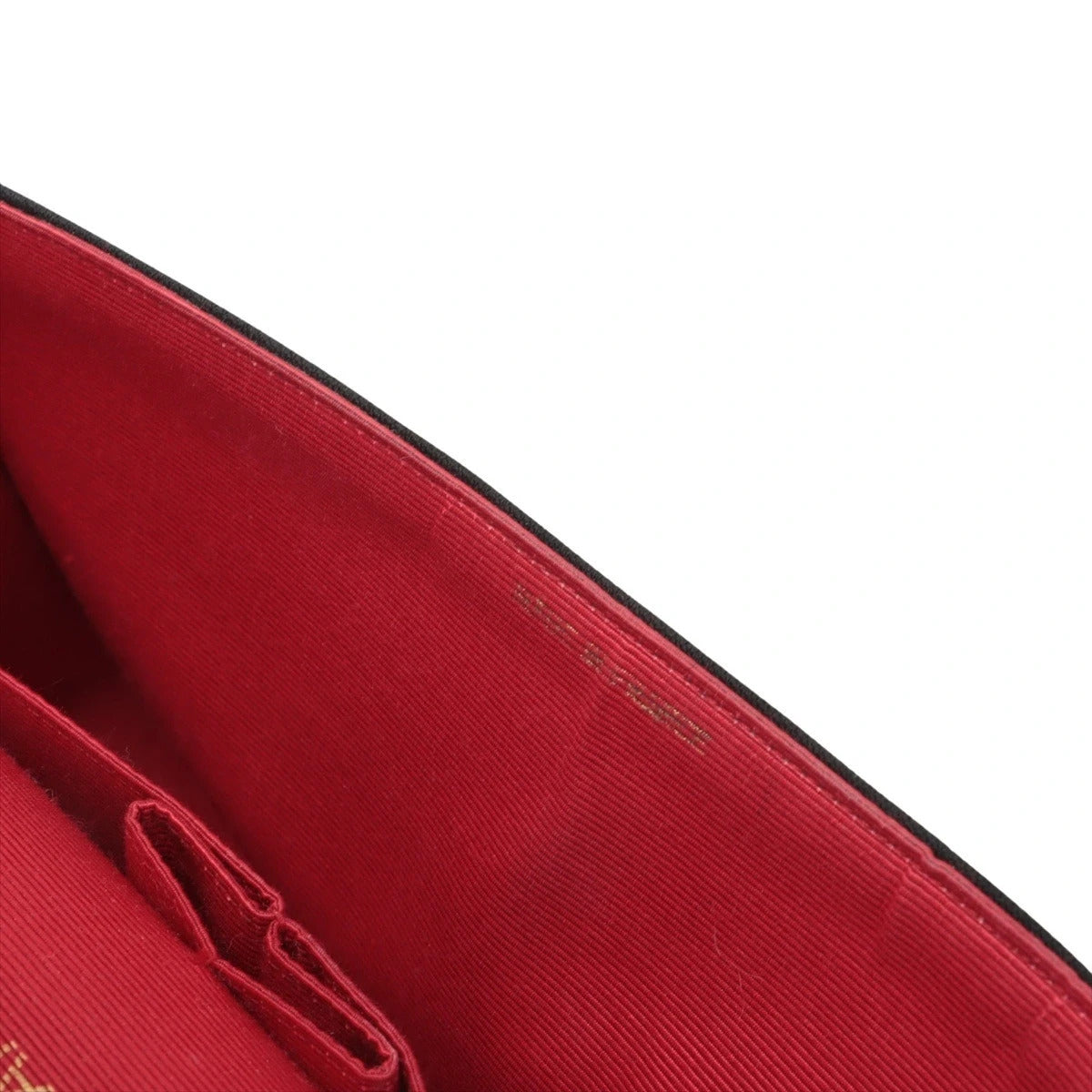 Pre-Loved Classic Double Flap Shoulder Bag Quilted Jersey Medium with Gold Hardware, Black