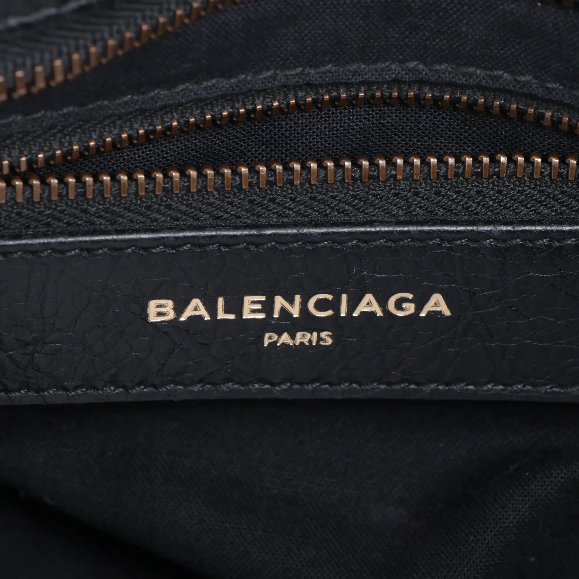 Pre-Loved Classic City Handbag Striped Leather Small with Aged Bronze Hardware, Black, White, Pink, Red