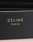 Pre-Loved Luggage Tote Leather Micro with Gold Hardware, Tricolor