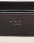 Pre-Loved Luggage Tote Leather Micro with Gold Hardware, Tricolor