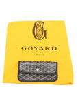 Pre-Loved Saint Louis Tote Goyardine Coated Canvas GM with Black Hardware, Black