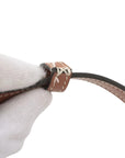Pre-Loved Triomphe Wallet on Chain Crossbody Bag Triomphe Canvas with Gold Hardware, Beige and Tan