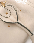 Pre-Loved Paddington Handbag Leather Medium with Aged Gold Hardware, Ivory