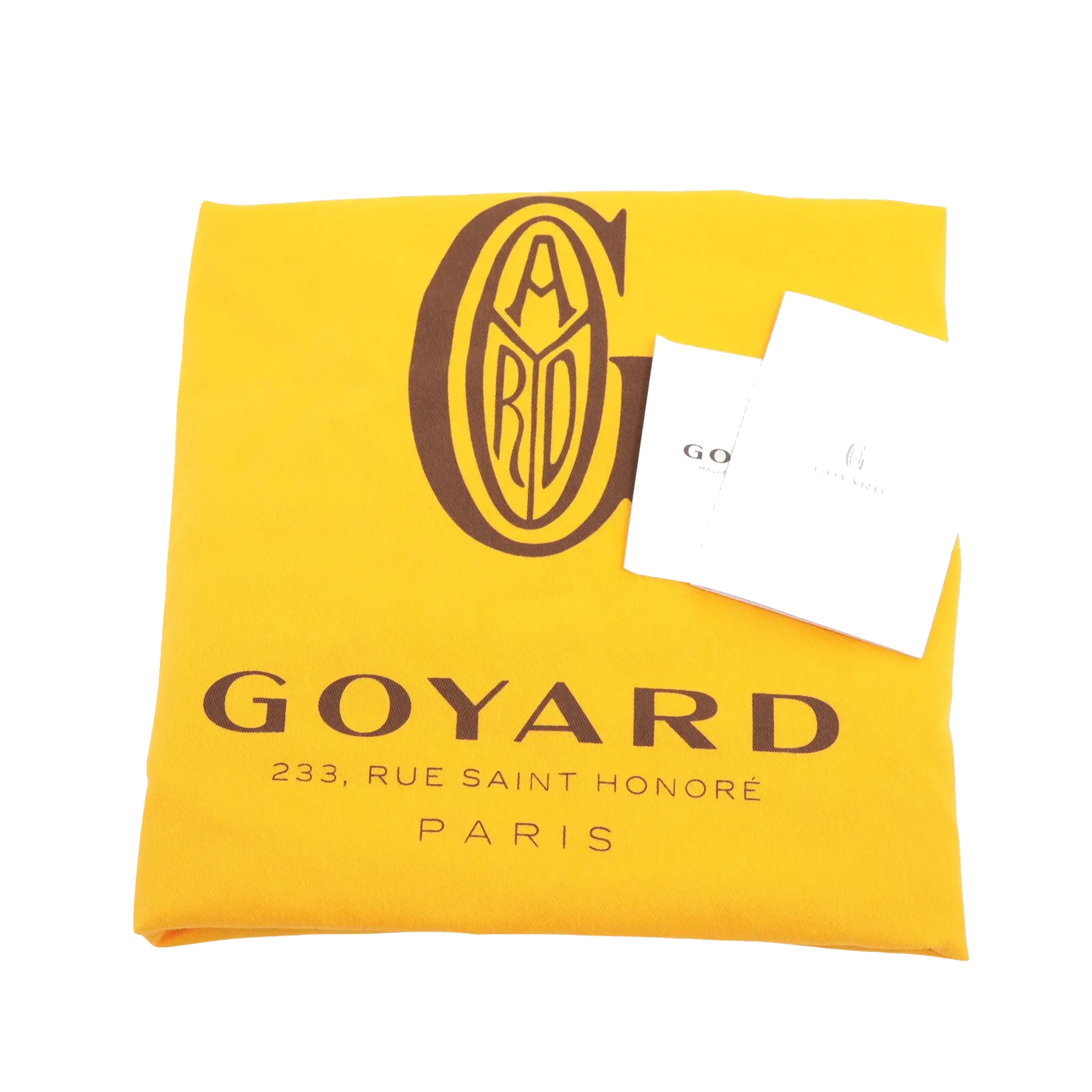 Pre-Loved Artois Tote Goyardine Chevron Coated Canvas PM with Silver Hardware, Orange