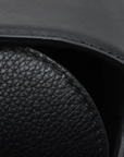 Pre-Loved Lui Bag Handbag Leather with Gold Hardware, Black