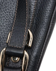 Pre-Loved Abbey D-Ring Tote Leather with Gold Hardware, Black