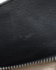 Pre-Loved Puzzle Handbag Embroidered Leather Small with Silver Hardware, Black Multicolor