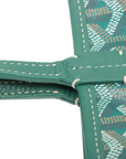Pre-Loved Anjou Mini Tote Goyardine Coated Canvas Mini, Green