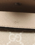 Pre-Loved Dionysus Crossbody Bag Monogram Coated Canvas Super Mini with Silver Hardware, Beige