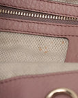 Pre-Loved Soho Shoulder Bag Leather Medium with Gold Hardware, Pink