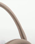 Pre-Loved Big Bag Tote Leather Small with Silver Hardware, Taupe
