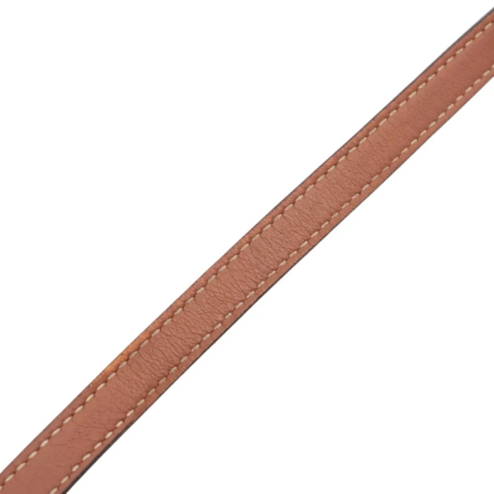 Pre-Loved Triomphe Wallet on Strap Crossbody Bag Triomphe Coated Canvas with Gold Hardware, Brown