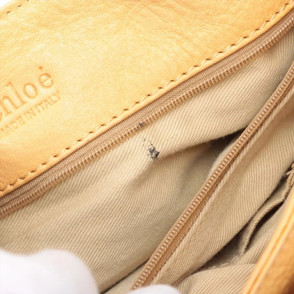 Pre-Loved Paddington Handbag Leather with Gold Hardware, Tan